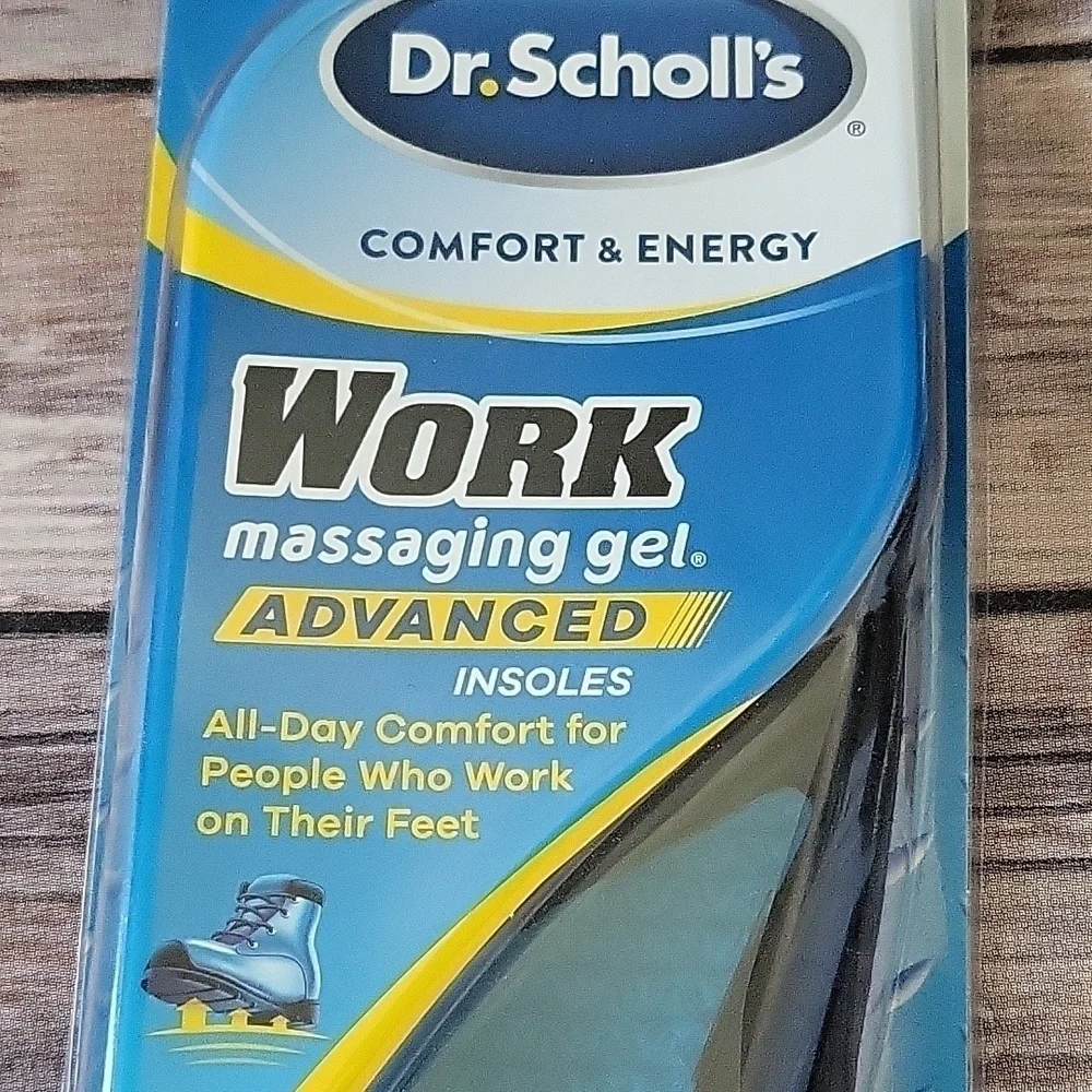 Dr.Scholl's Comfort and Energy Work Advanced Insoles women's size 6-10 NIP